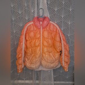 Free People Movement brand Wmns sz small, scrunchy glossy Pippa packable puffer